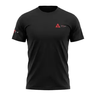 Black athletic t-shirt